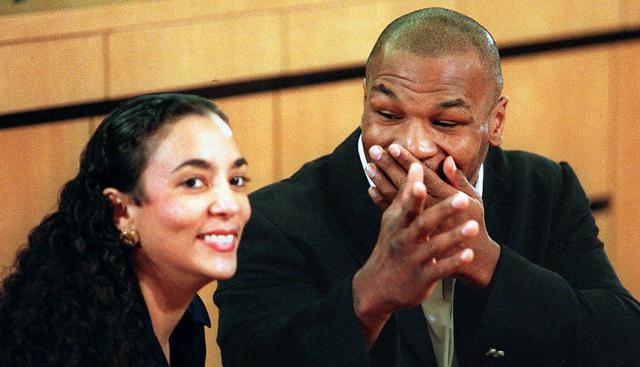 Tyson llegó a desembolsar cerca de 9 millones de dólares, durante su proceso de divorcio con Mónica Turner. La pareja se casó en abril de 1997, y separó oficialmente en enero de 2003. (AFP)