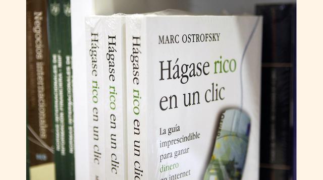 Marc Ostrofsky enseña con su “Hágase rico en un click”, las estrategias usadas por los millonarios para tener éxito en los negocios. (Foto:Manuel Melgar)