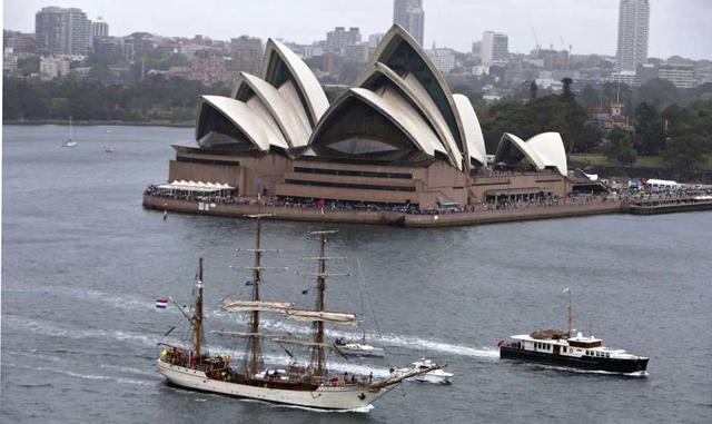 ÓPERA DE SÍDNEY, AUSTRALIA. ¿Sabías qué? El edificio tiene 185 metros de largo y 120 metros de ancho.