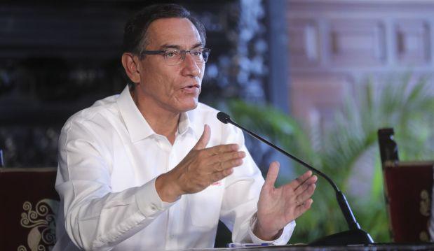 Martín Vizcarra dijo que las pruebas nuevas para detectar coronavirus estarían llegando al país la próxima semana. (Foto: GEC)