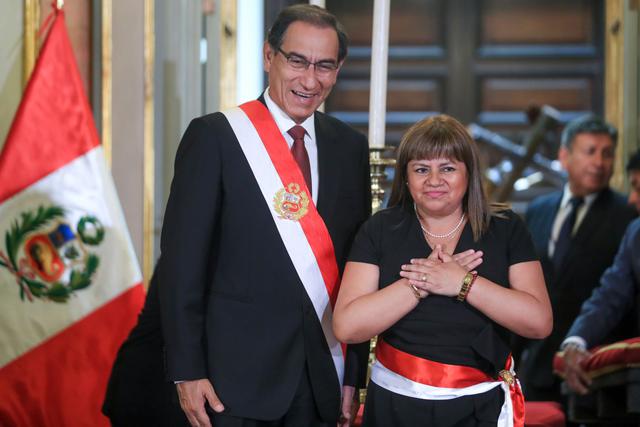 Zulema Tomás Gonzáles, ministra de Salud. Renunció el 15 de noviembre de 2019. (Foto: Presidencia Perú)