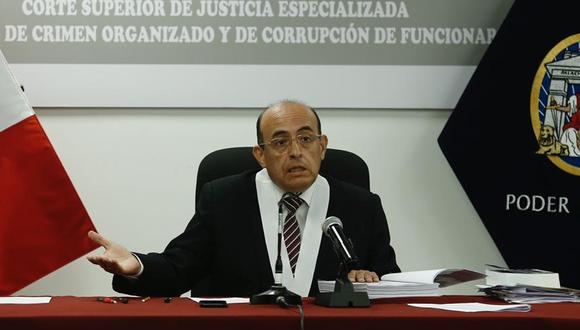 La audiencia es presidida por el juez Víctor Zúñiga. (Foto: Joel Alonzo / GEC)