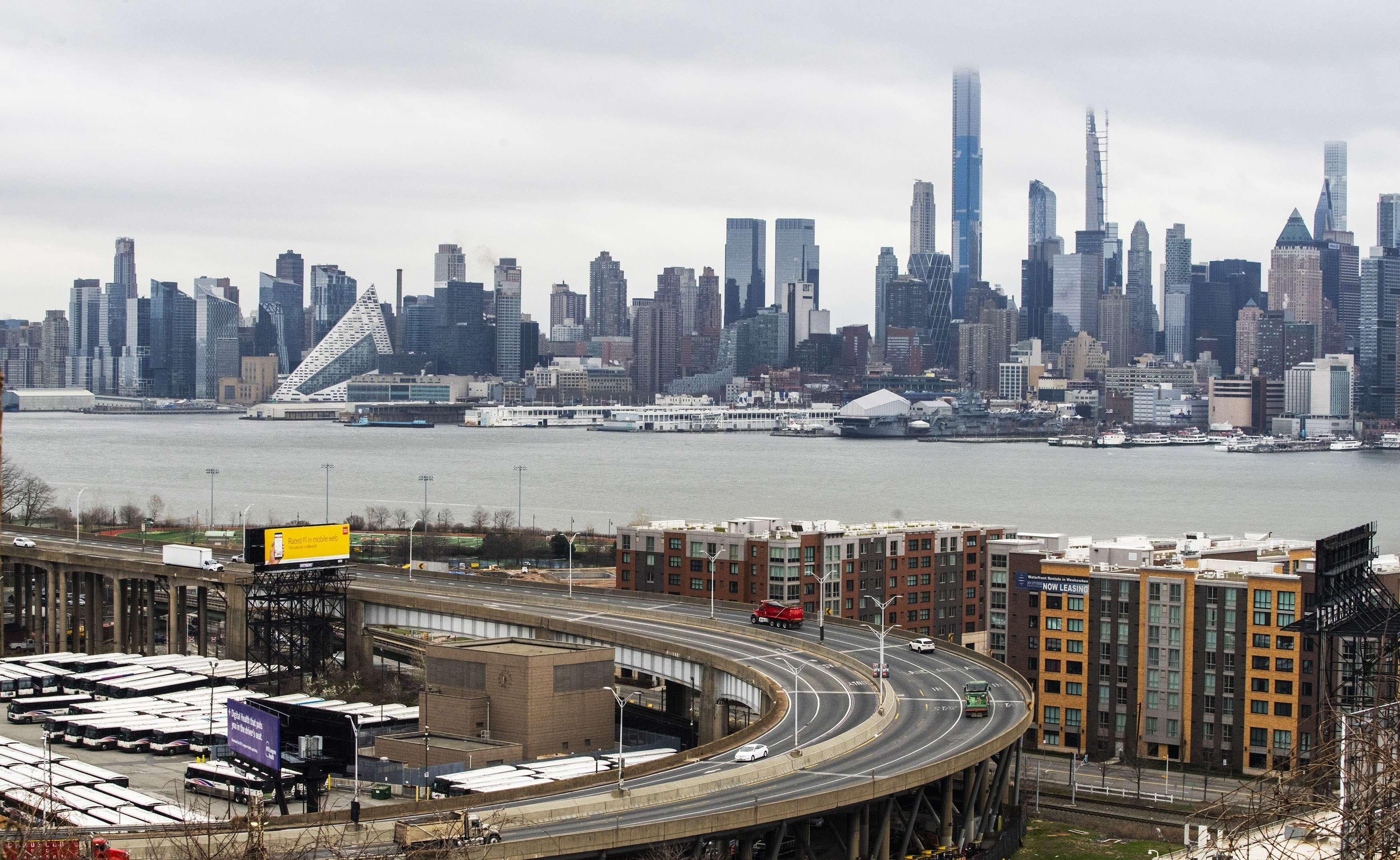 Nueva York está en confinamiento para frenar el avance del coronavirus. (Eduardo Munoz Alvarez/Getty Images/AFP).