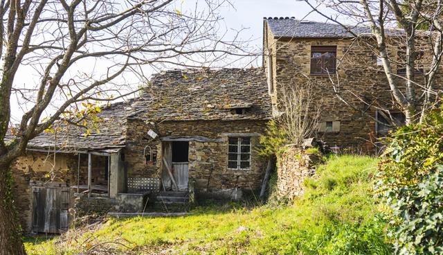 FOTO 2 | Gustavo Iglesias's village, Acorrada, in Galicia.Photographer: Angel Navarrete/Bloomberg