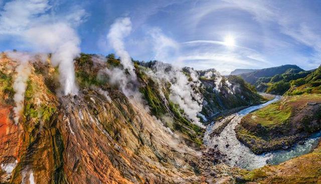 FOTO 4 | Valle de los Géiseres. (Foto: Airpano.com)