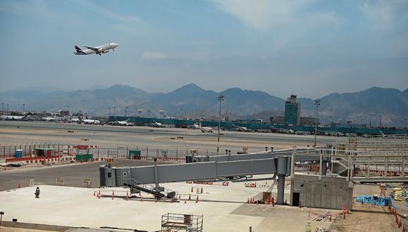 Lima Airport Partners (LAP) informó que la construcción del nuevo terminal de pasajeros registra un avance de 80%. Foto: Julio Reaño/@Photo.gec