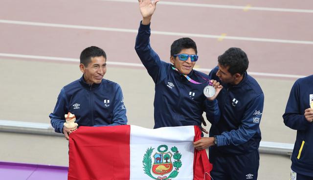 Luis Sandoval, plata en Para atletismo, 5000 metros planos. (Foto: Violeta Ayasta/ GEC)