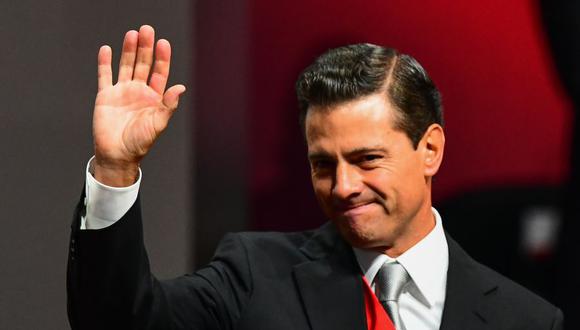 El expresidente de México, Enrique Peña Nieto, en una imagen del 3 de setiembre del 2018. (Foto: RONALDO SCHEMIDT / AFP).