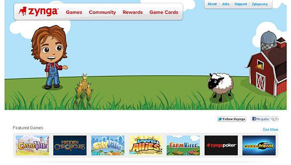 Zynga anunció que ampliará su oferta de juegos online. (Internet)