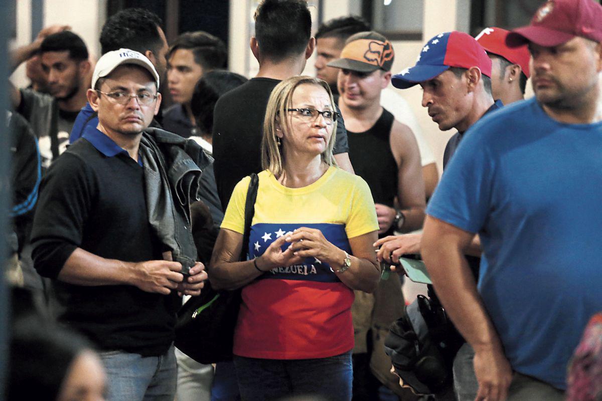 Años de ingreso. En el 2018, ingresó el 76.8% de los venezolanos en el país. En el 2017, fue el 19.6% y en el 2016 el 2.7%. (Foto: Alonso Chero)