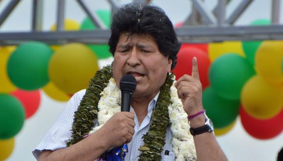 Tras casi 14 años en el poder, Morales renunció el año pasado en medio de un estallido social que provoco 36 muertos después de unas elecciones denunciadas como fraudulentas. (AFP/FERNANDO CARTAGENA).