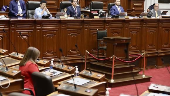 El Pleno del Congreso de la República inició esta mañana la moción de censura contra la Mesa Directiva.