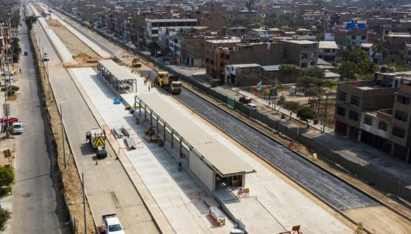 Aplicarán plan de desvío vehicular por obras del Metropolitano en cruce de avenidas Túpac Amaru y Naranjal. (Foto: Municipalidad de Lima)