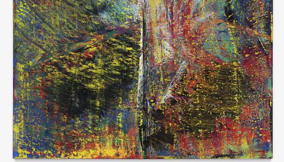 Imagen abstracta, Gerhard Richter. (Foto: EFE).