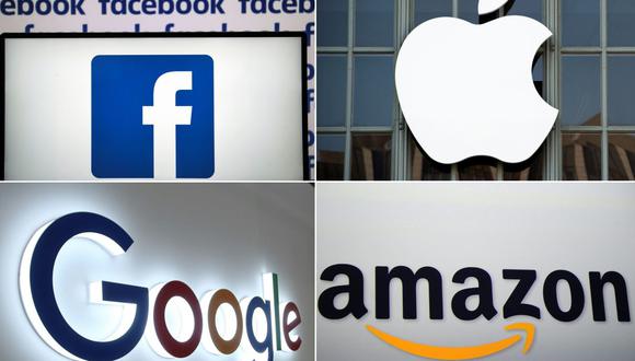 Google, Facebook, Apple y Amazon pertenecen al grupo de empresas gravadas por Francia con la Tasa GAFA. (Foto: AFP)