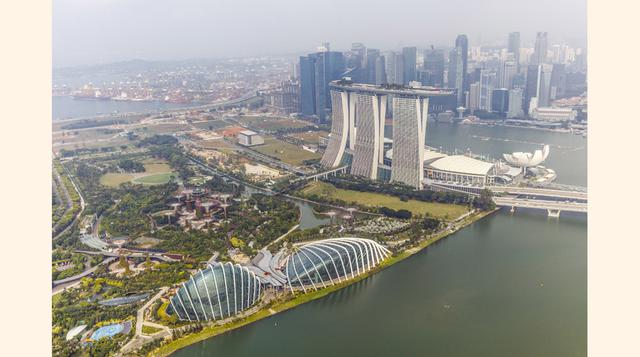 Singapur. Índice de creatividad: 0.896, Tecnología: 7, Talento: 5 y Tolerancia: 23. (Foto: Bloomberg)