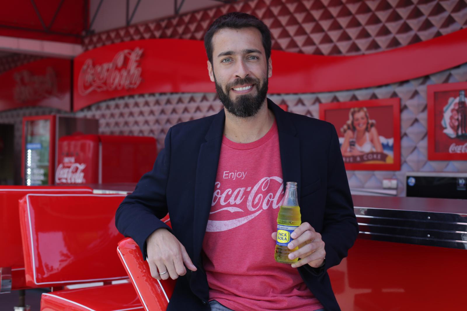 Gabriel Chávez Pooley, gerente de marketing de Coca-Cola Perú (Foto: Marco Ramon Huarato)
