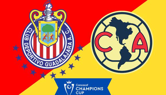 ¡El Clásico Nacional se vive en la Concachampions! Descubre a qué hora se juega Chivas vs. América por el partido de ida de octavos de final de la Copa de Campeones Concacaf 2024. | Crédito: Composición / Gestión Mix