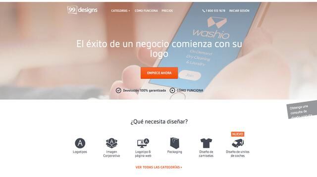 99designs, Una plataforma para los diseñadores independientes,  99designs  le permite competir en concursos de diseño y obtener retroalimentación como clientes a elegir los mejores. Es una gran manera para que los diseñadores con talento para demostrar su