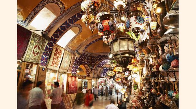 Estambul (Turquía). El Gran bazar de Estambul (Turquía), una visita obligada para ir de compras. (Foto: msn)