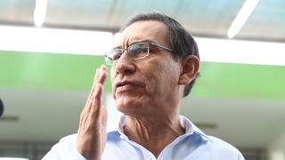 Vizcarra descarta que aumento de popularidad se deba a confrontación con el Congreso