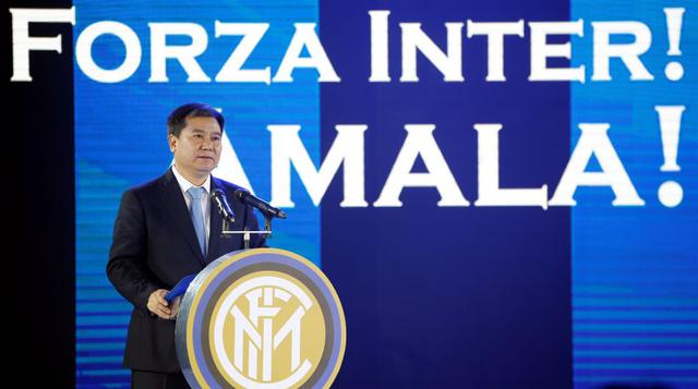 Inter de Milán fue comprado por la empresa china Suning, cuyo presidente es Zhang Jindon, quien aseguró que &quot;los abundantes recursos de la compañía permitirán al club volver a sus días de gloria y convertirse en una entidad más fuerte&quot;. (Foto: R