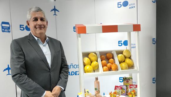 Renzo Gomez, gerente comercial de Selva Industrial y vocero de la Mesa de Frutas para la Industria de Adex.