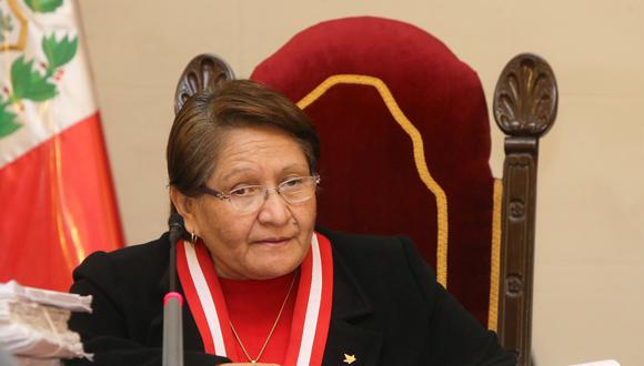 Mariem Vicky de la Rosa Bedriñana será la jefa de la OCMA por los próximos tres años. (Foto: Poder Judicial)