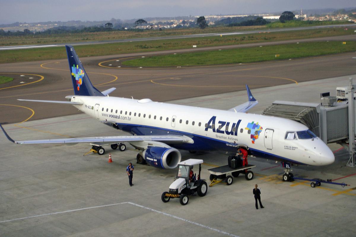 La aerolínea Azul es una las principales que operan en Brasil. (Foto: Wikimedia)