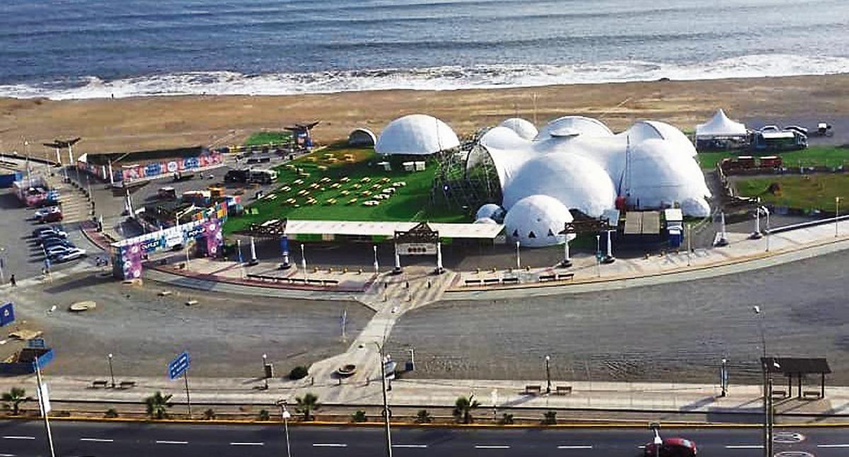 Fan Fest de la final de la Copa Libertadores será en el Domos Art de la Costa Verde.