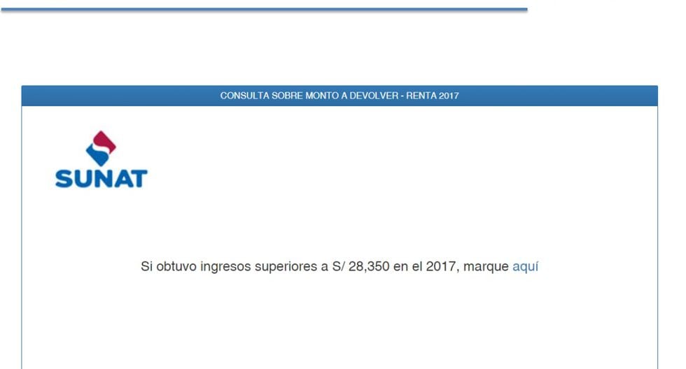 Tu Dinero Sunat Siga estos pasos para saber si tendrá devolución de
