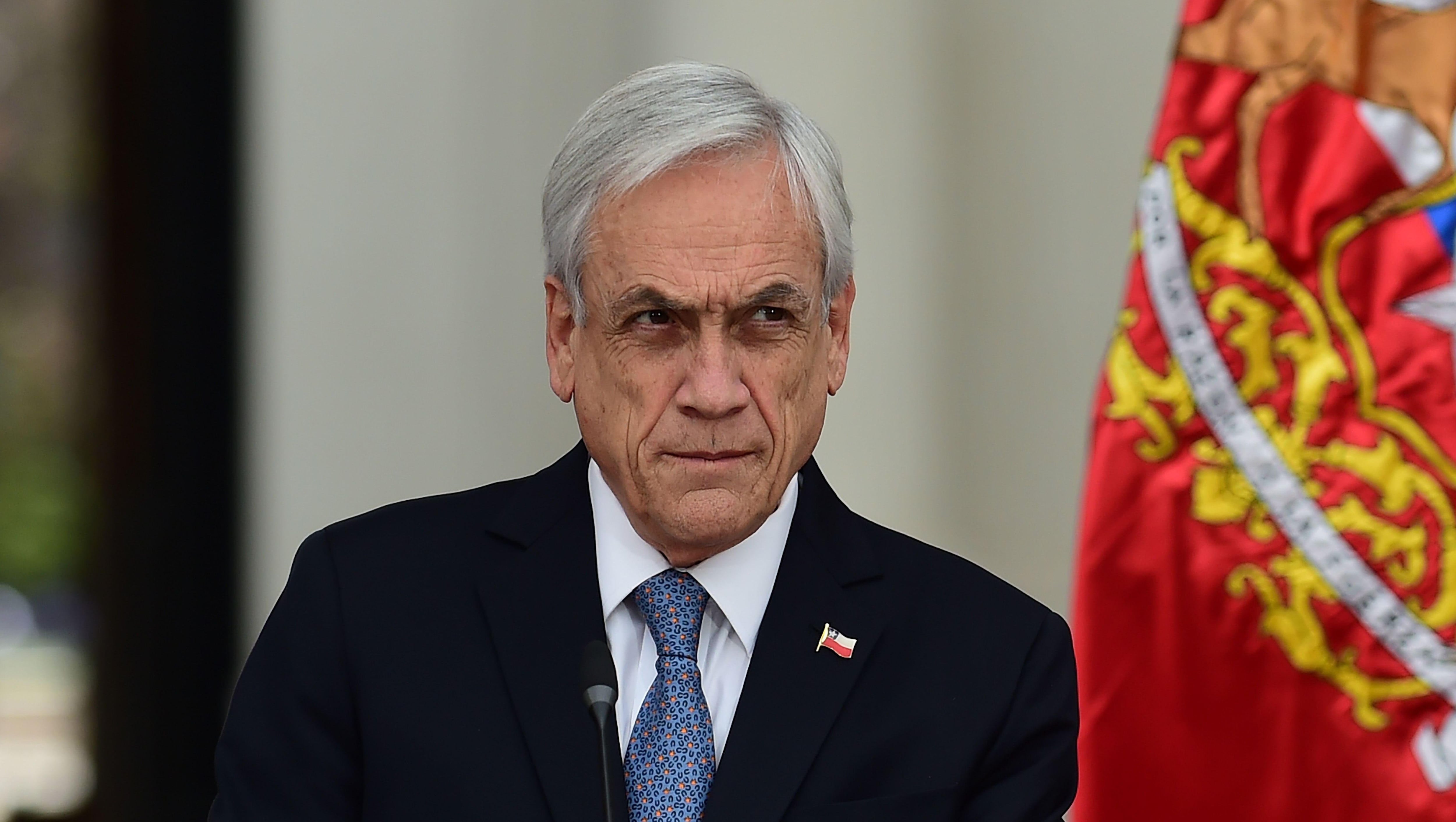 La popularidad de Sebastián Piñera se hunde a menos del 5% en Chile  (AFP / Johan ORDONEZ).