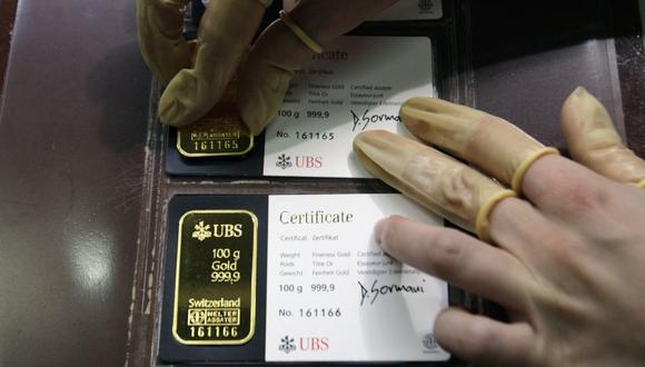 Los futuros del oro en Estados Unidos subían un 0.5% a US$ 1,791.80. (Foto: AFP)