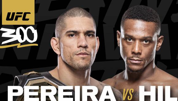 Sigue las pelea Alex Pereira vs. Jamahal Hill en vivo, online y en directo vía Star+, FOX Sports Premium y ESPN Plus desde el T-Mobile Arena de Las Vegas en Nevada, Estados Unidos. (Foto: UFC.com)