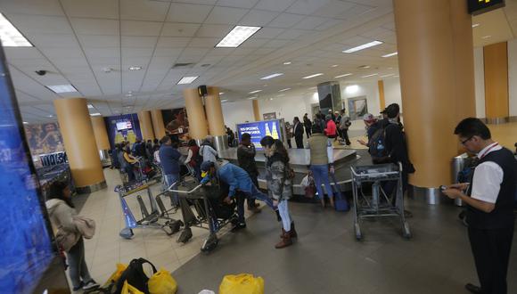 Los aeropuertos de las regiones Lima, Cusco, Arequipa, Iquitos, Piura presentaron mayores demandas. (Foto: USI)