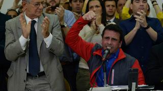 Líder opositor Capriles niega inicio de diálogo con gobierno venezolano