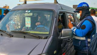 ATU: 5,000 conductores informales multados por invadir vía de corredores 