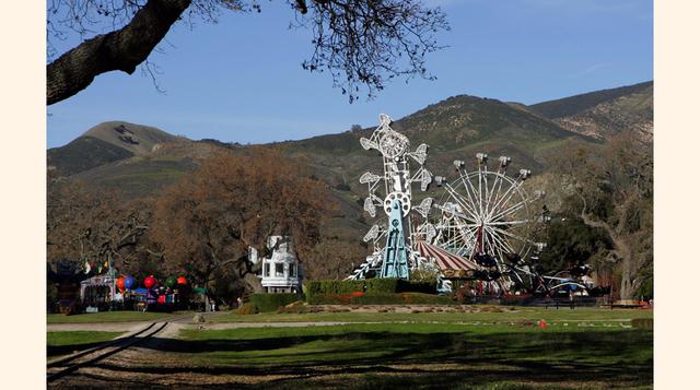 Sus invitados también visitaron el famoso parque de atracciones. Colony Capital convirtió la zona en un "jardín zen" cuando compró el rancho en 2008. (Foto: businessinsider)