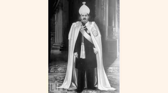 Osman Ali Khan. Gobernante de Hyderabad hasta que fue invadida por la India en 1948. Su fortuna estaría estimada hoy en los US$ 236,000 millones. (Foto: Megaricos)
