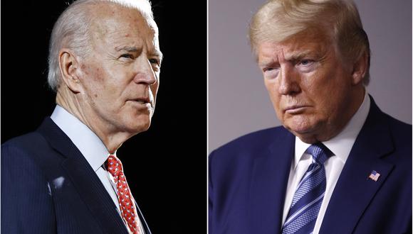 Las encuestas muestran al demócrata Joe Biden con ventaja sobre el presidente Donald Trump, pero en las elecciones del 2016, Trump se impuso a Clinton aun cuando los sondeos proyectaban lo contrario. (Foto: AP)