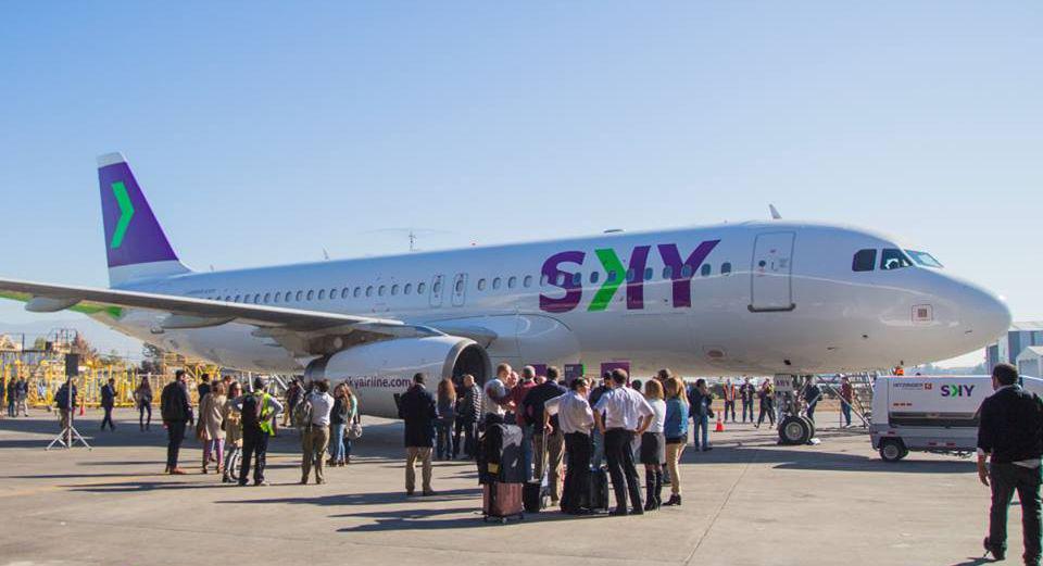 SKY: la aerolínea low cost inició operaciones en Perú el 8 de abril de 2019.