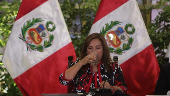 La mandataria se abstuvo de comentar sobre las declaraciones de su ex asistente Maritza Sánchez ante la fiscalía. (Foto: Britanie Arroyo/ @photo.gec)