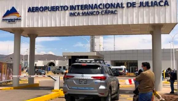 El Aeropuerto Internacional Manco Cápac de Juliaca permaneció cerrado por seis días tras los actos de violencia que ocurrieron en puntos de la región. (Foto: Difusión)
