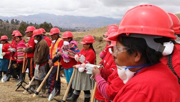El Programa de Empleo Temporal "Llamkasun Perú" dirigido a personas que no tienen recursos económicos. Foto: gob.pe