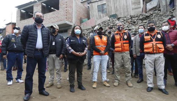 La ministra de Vivienda, Solangel Fernández, señaló que en regiones como Huancavelica, Cajamarca y Huánuco, más del 85% de las viviendas son autoconstruidas. (Foto: MVCS).