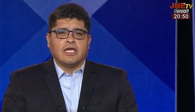 Roberto Gómez Baca insistió en que FF.AA deben ayudar a combatir la delincuencia. (Foto: JNE)