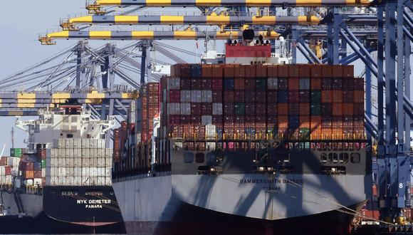 El comercio estadounidense se ha contraído. (Foto: AFP)