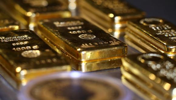 Los futuros del oro en Estados Unidos cedían un 1.1% a US$ 1,858.20. (Foto: Reuters)
