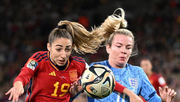 Final España vs. Inglaterra del Mundial Femenino | Foto: AFP