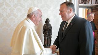 Pompeo pide al papa “valor” para luchar contra persecuciones religiosas en China